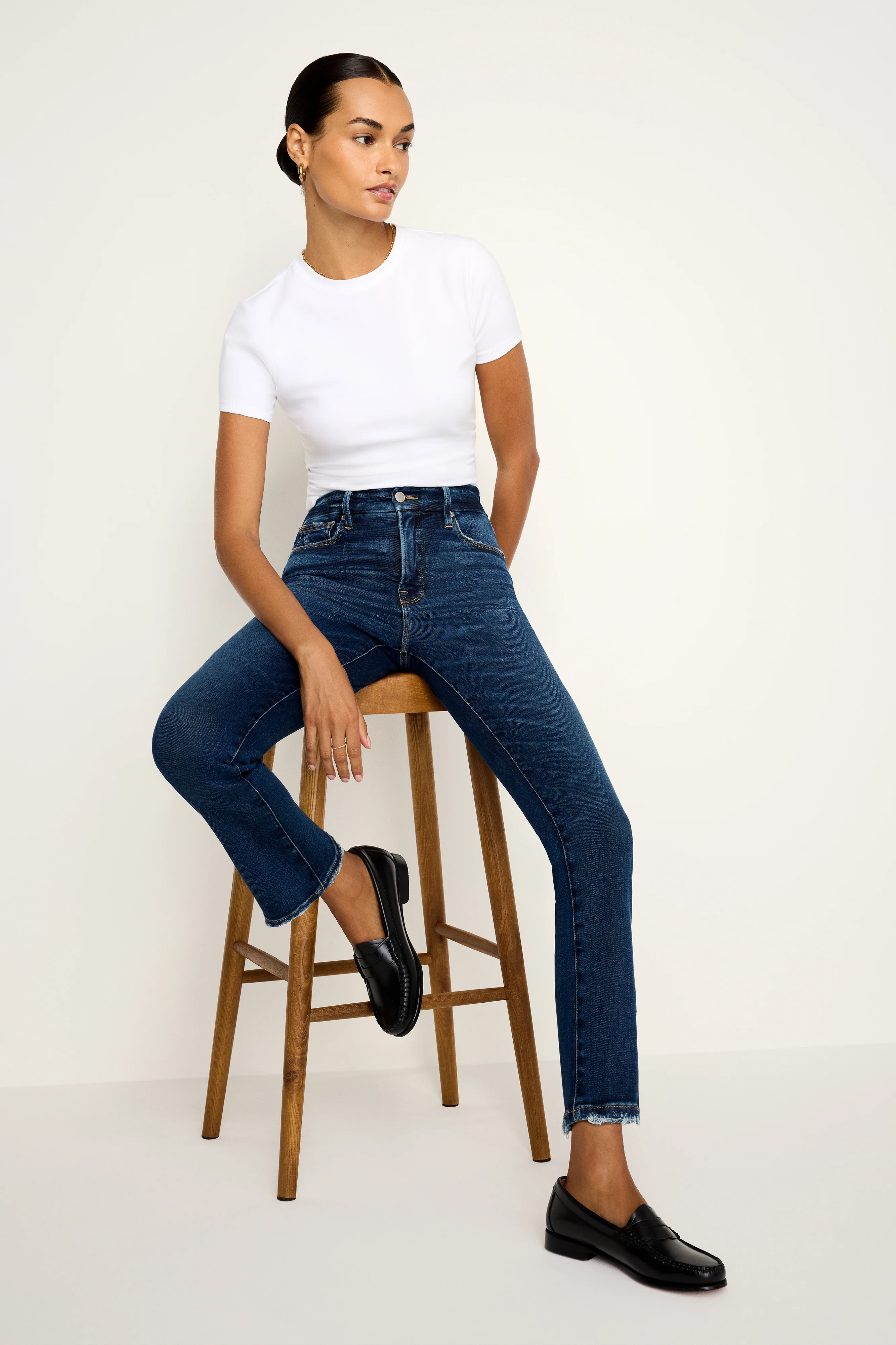 SOFT TECH GOOD LEGS STRAIGHT JEANS | INDIGO511 - Image 5