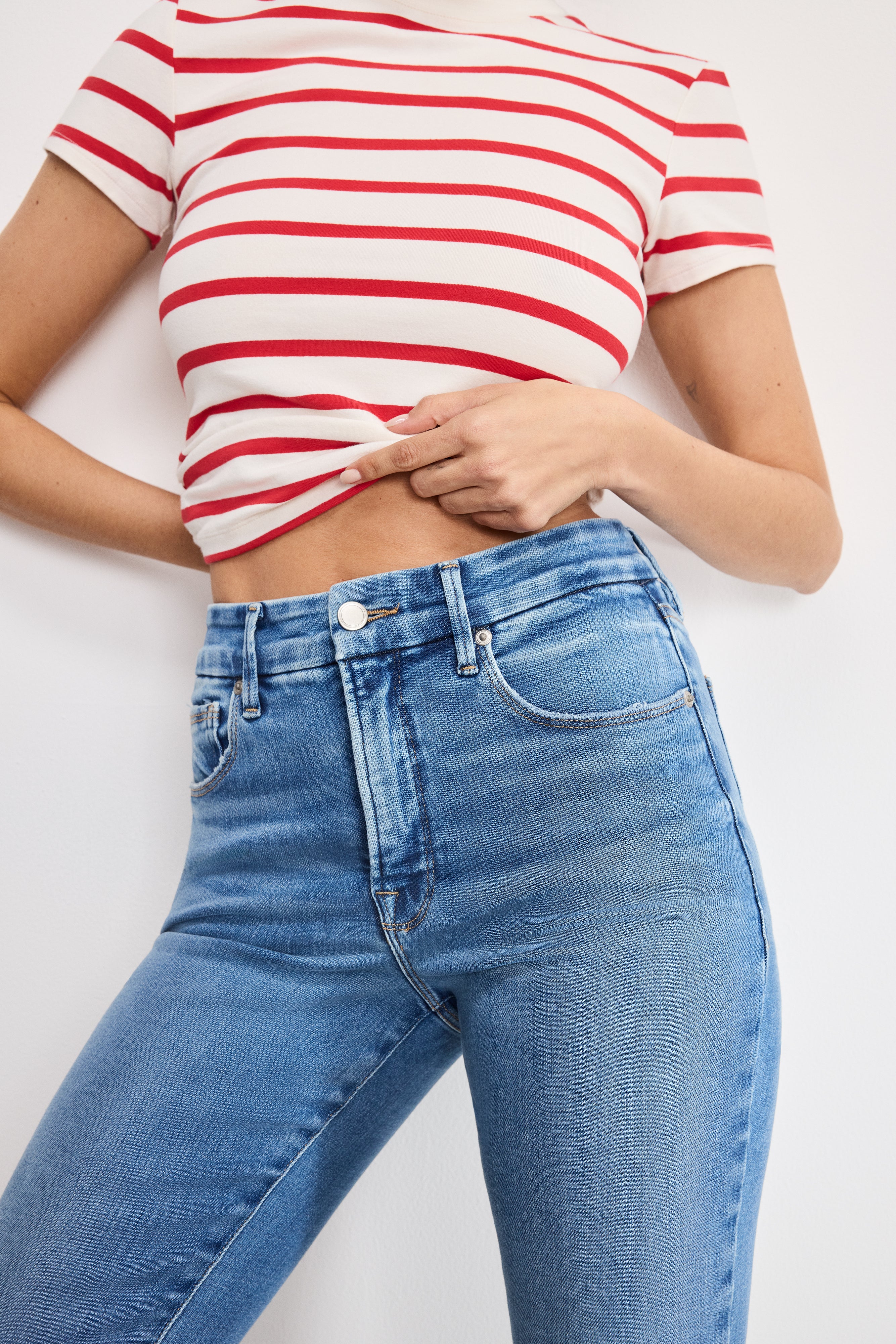 SOFT TECH GOOD LEGS STRAIGHT JEANS | INDIGO514 - Image 4