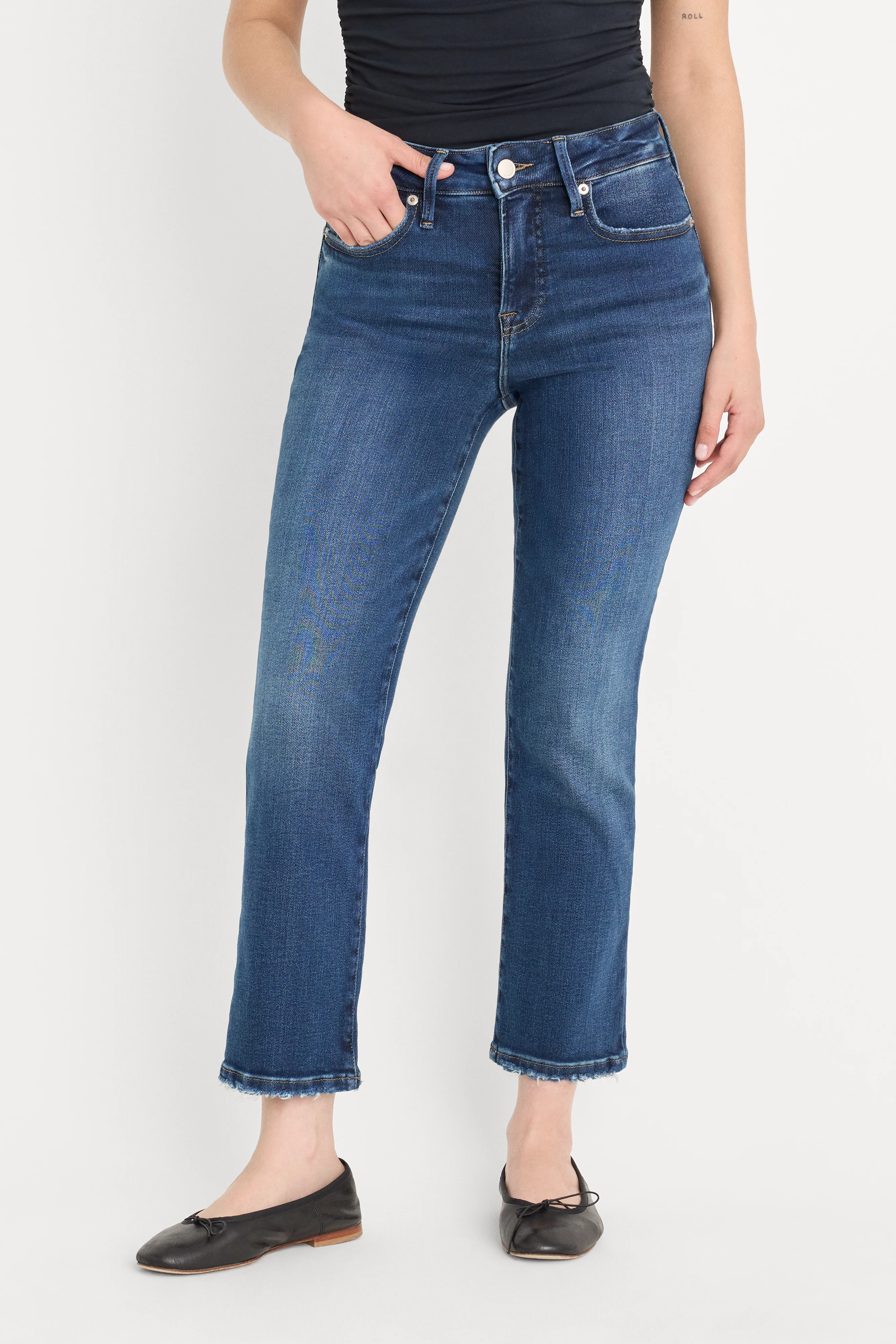 GOOD PETITE STRAIGHT JEANS | INDIGO511 - Image 2