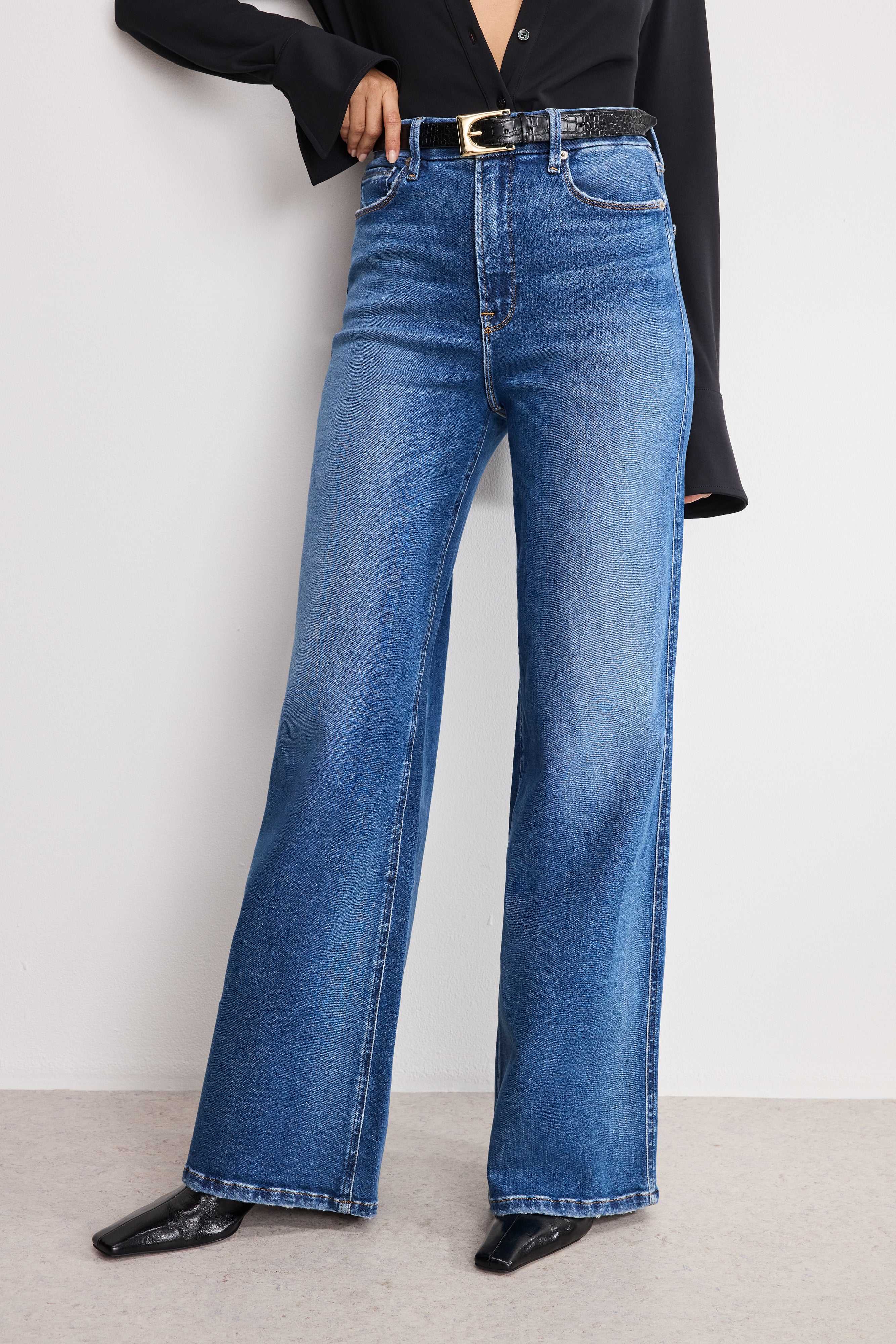SOFT TECH GOOD SKATE WIDE LEG JEANS | INDIGO891