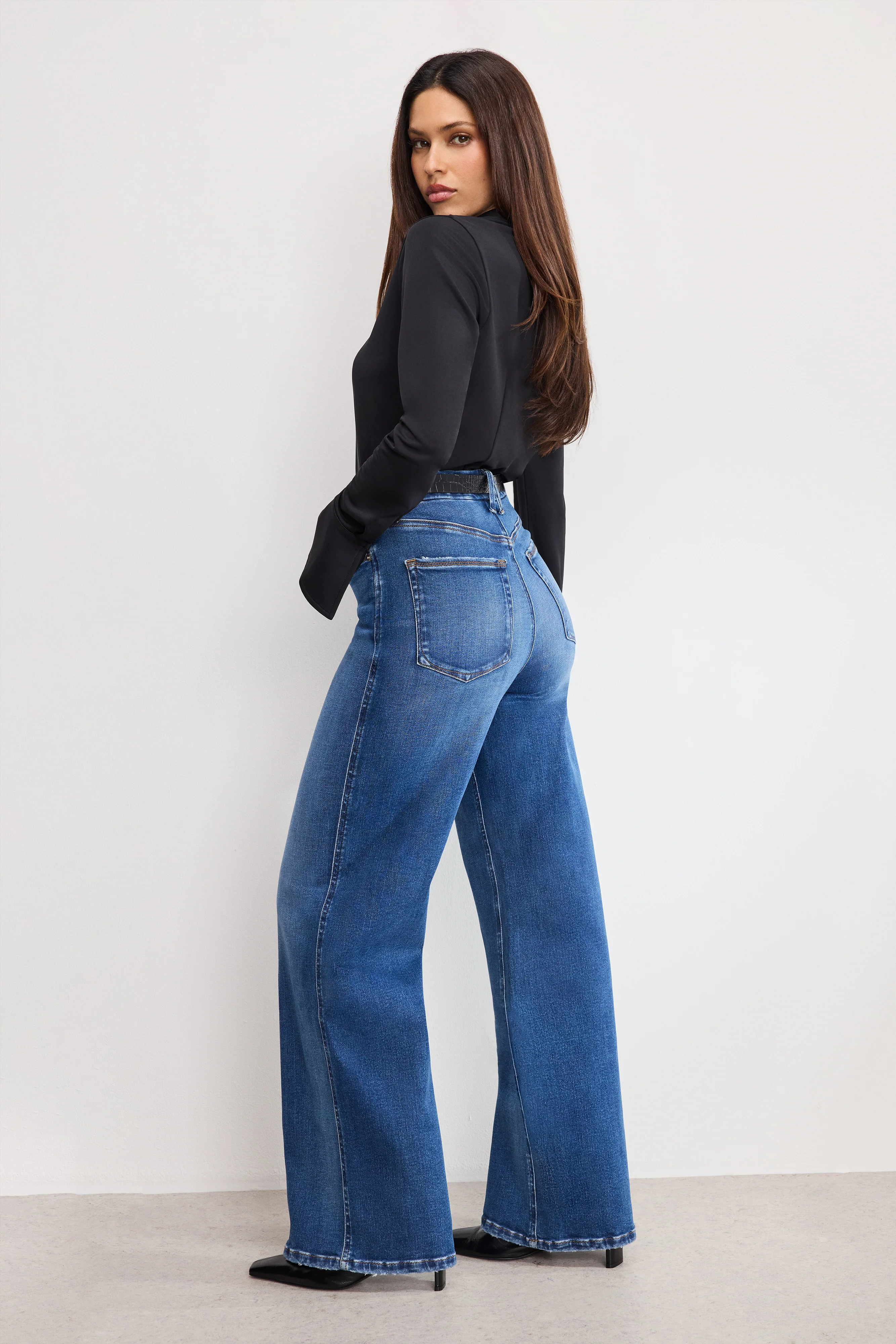 SOFT TECH GOOD SKATE WIDE LEG JEANS | INDIGO891 - Image 4