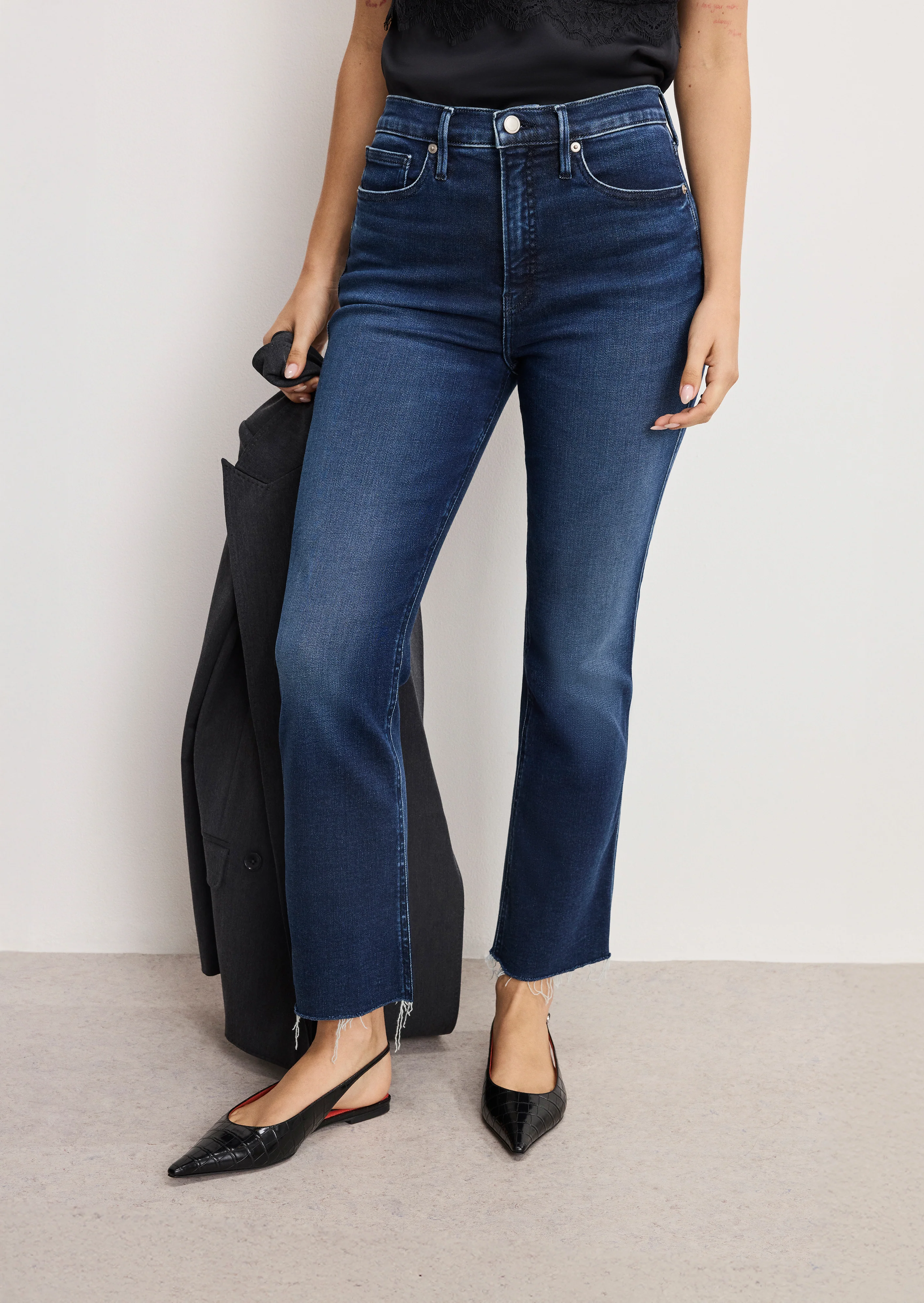 SOFT TECH GOOD KICK FLARE JEANS | INDIGO1068 - Image 3