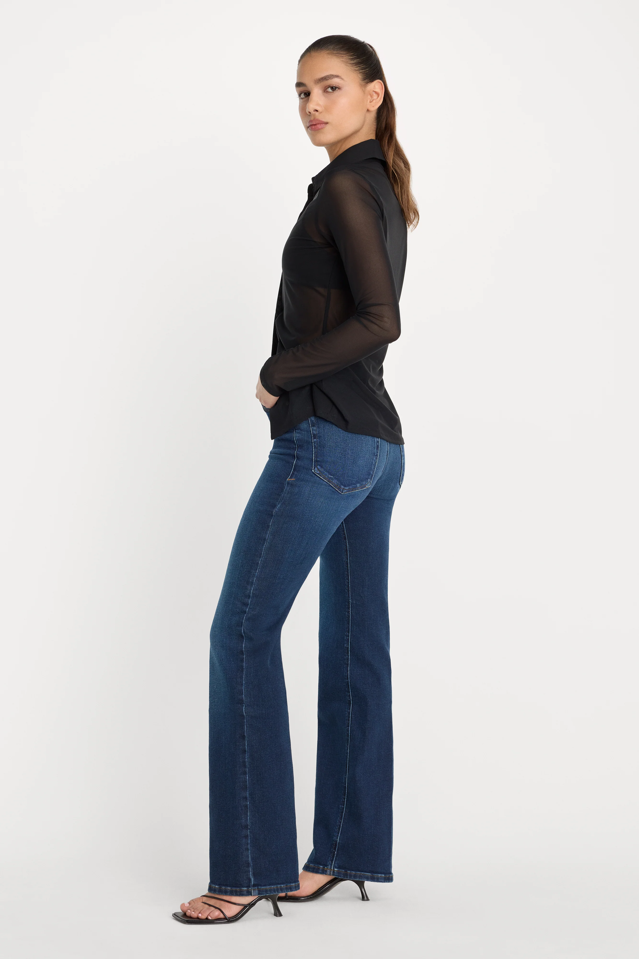 GOOD TRUE STRAIGHT JEANS | INDIGO572 - Image 3