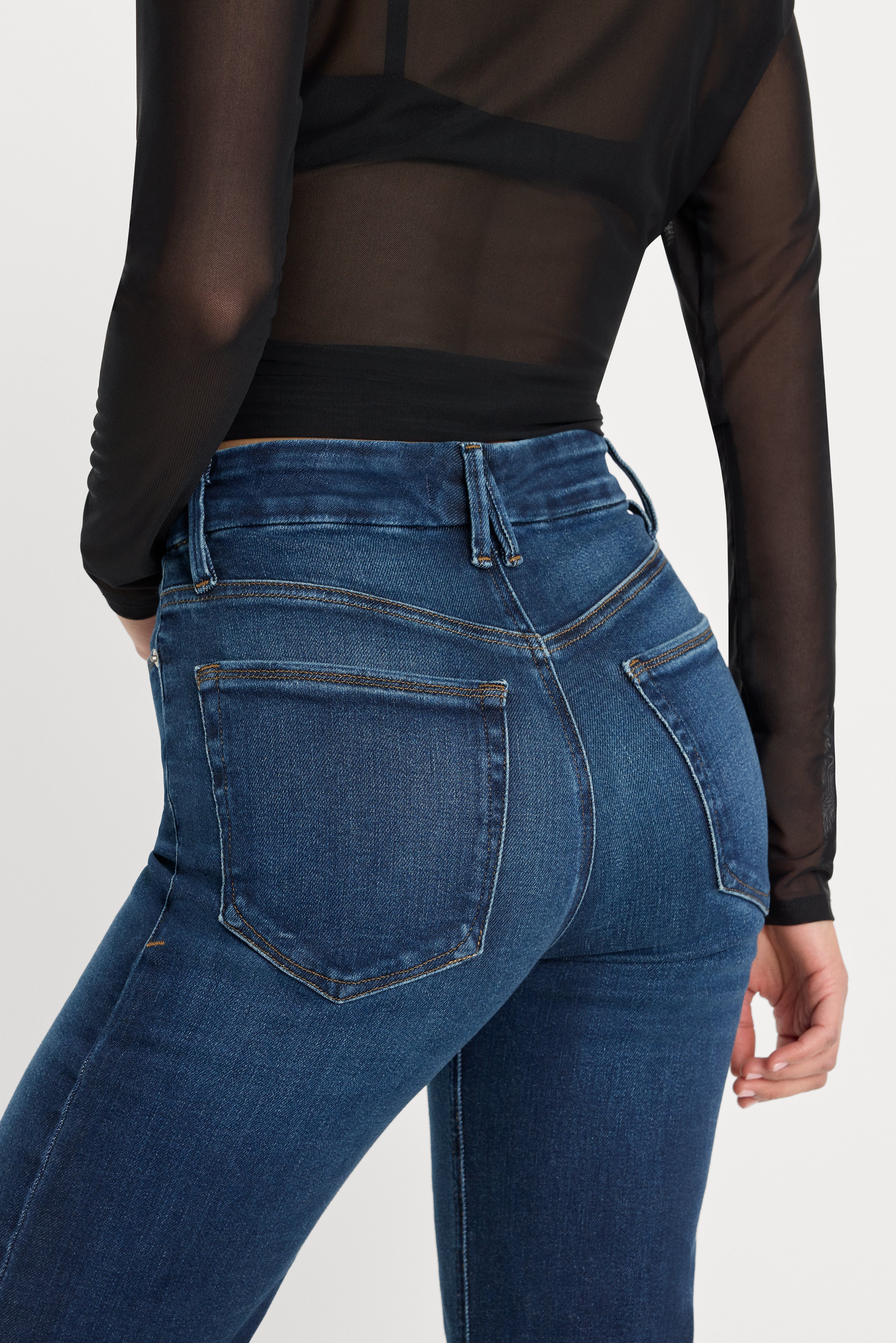 GOOD TRUE STRAIGHT JEANS | INDIGO572 - Image 5