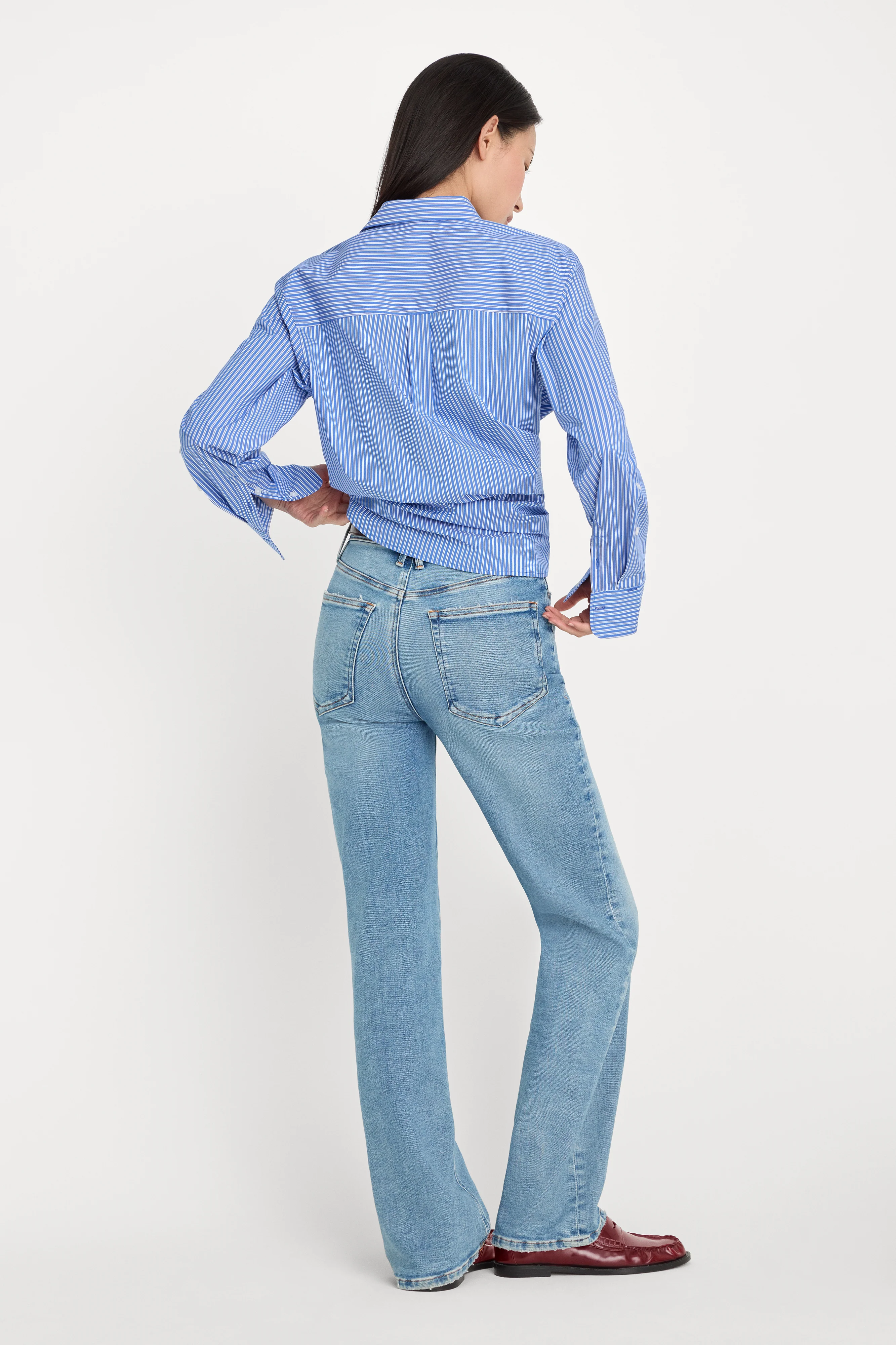 GOOD TRUE STRAIGHT JEANS | INDIGO1214 - Image 4