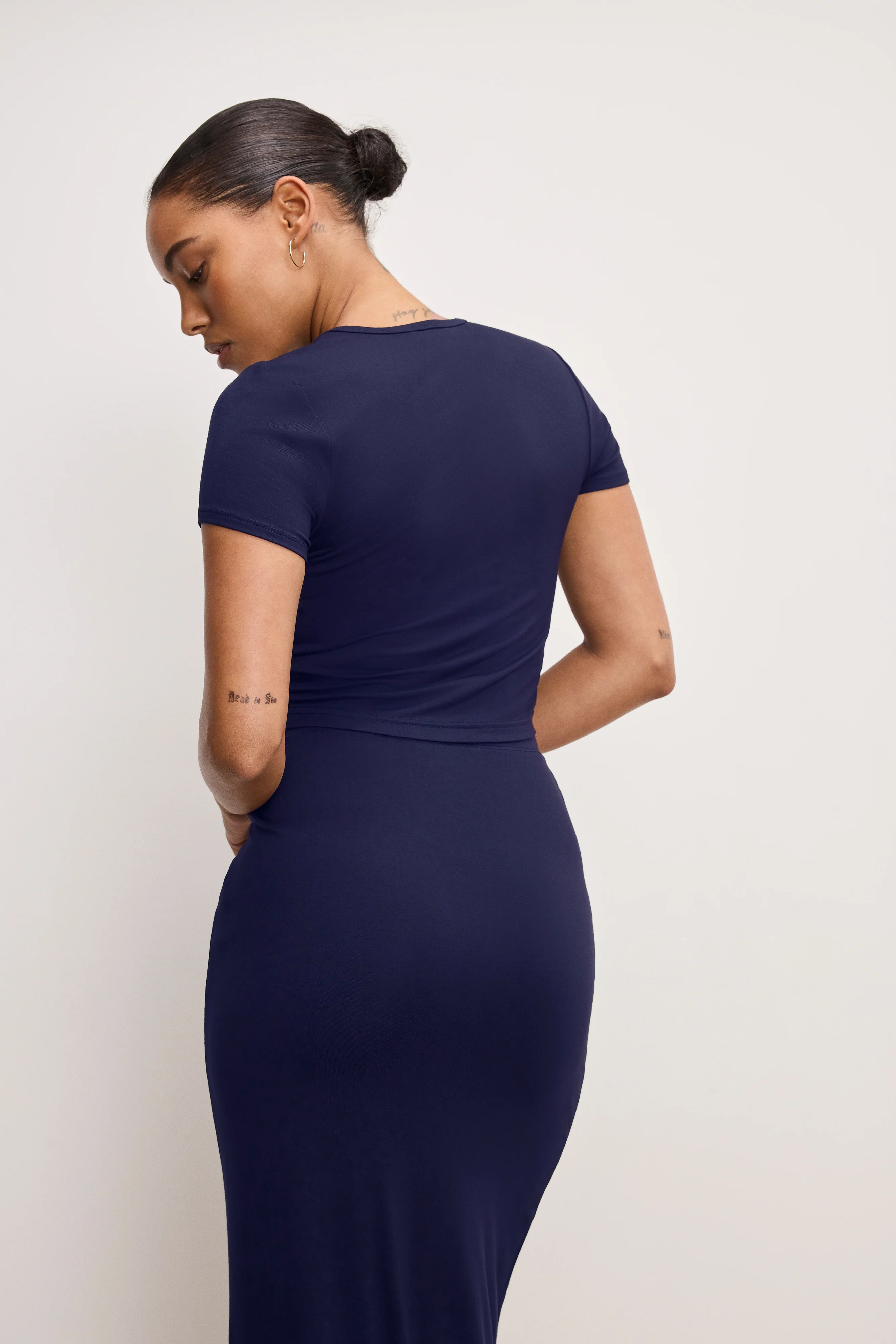 STRETCH JERSEY  TOP | HORIZON INK - Image 4