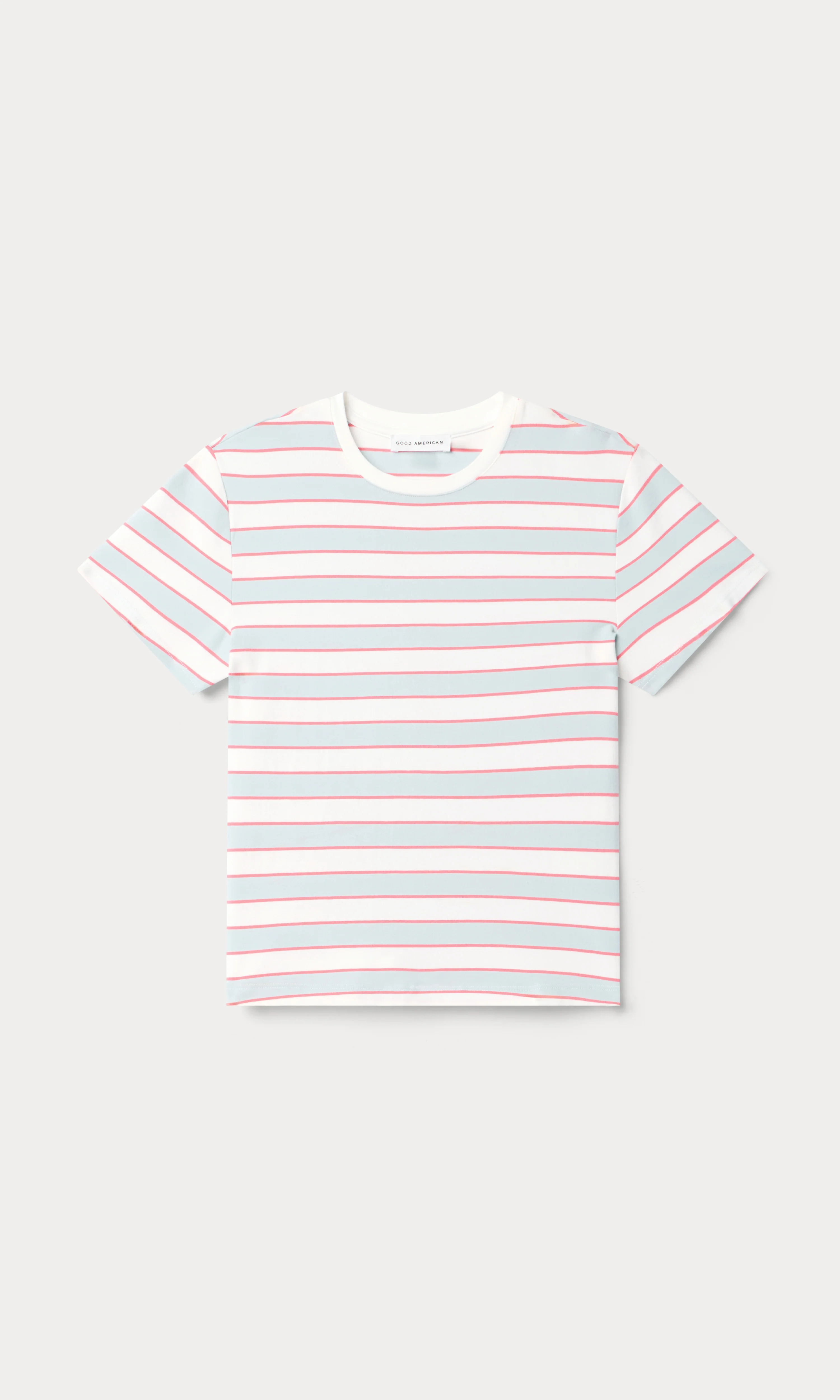 SUPER STRETCH BABY TEE | SKY STRIPE - Image 5