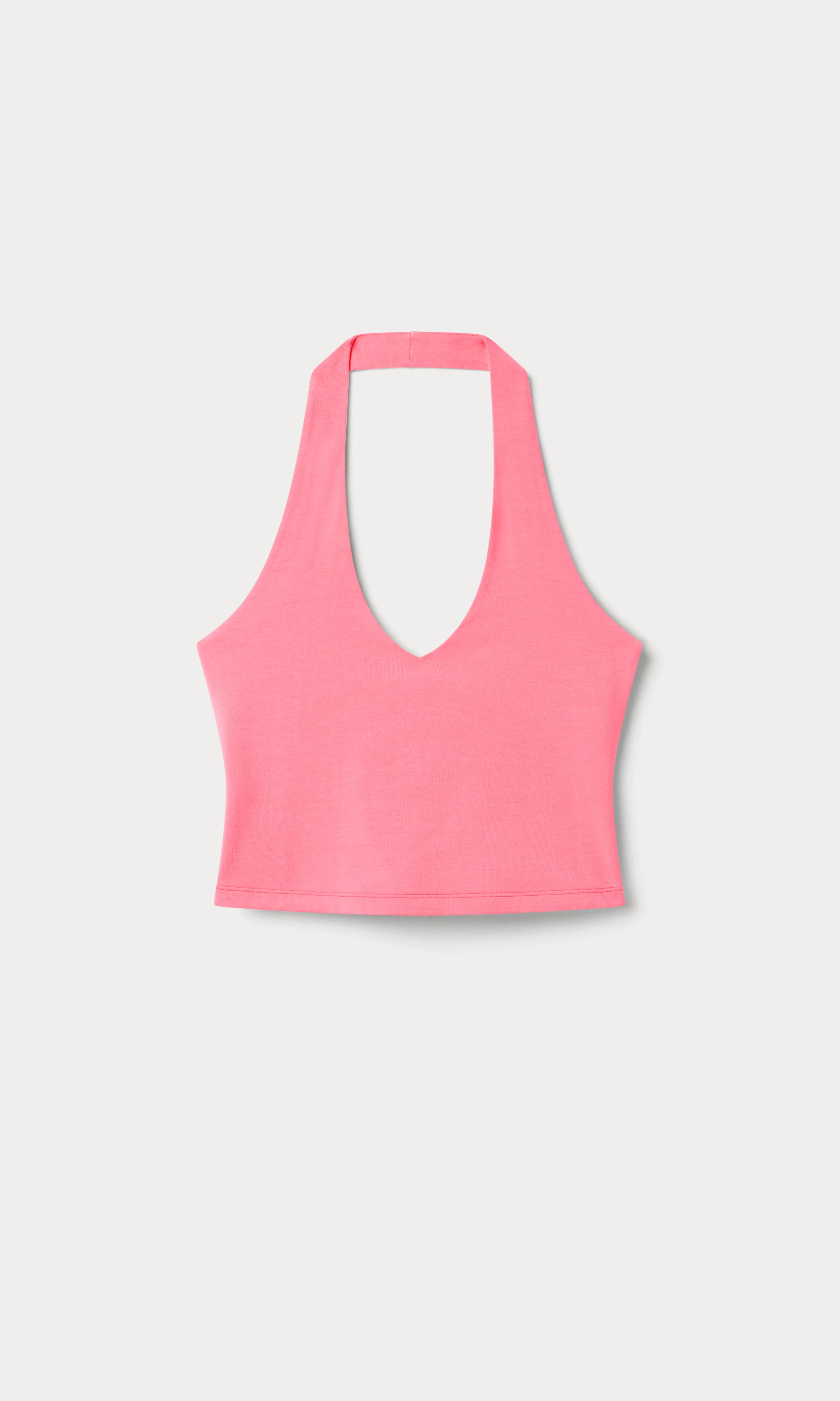 SUPER STRETCH HALTER TANK | CORAL BLOSSOM - Image 5