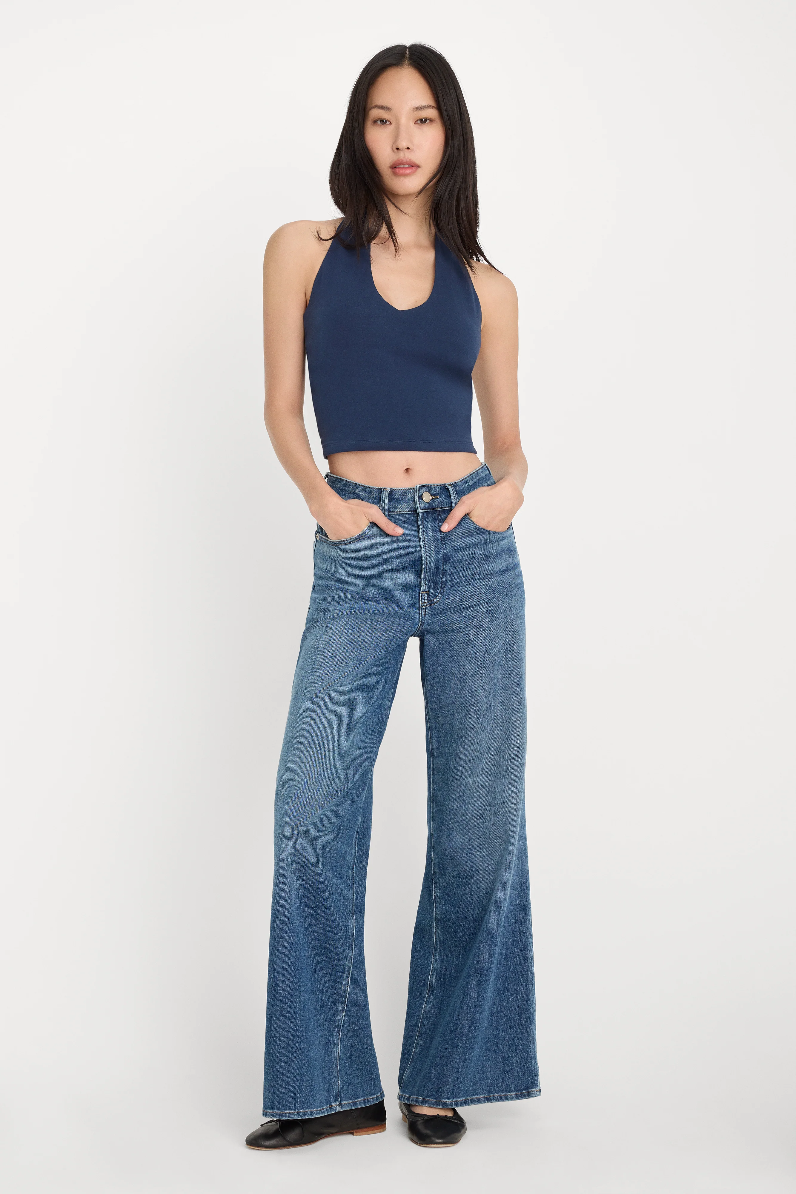 SUPER STRETCH HALTER TANK | HORIZON INK - Image 4