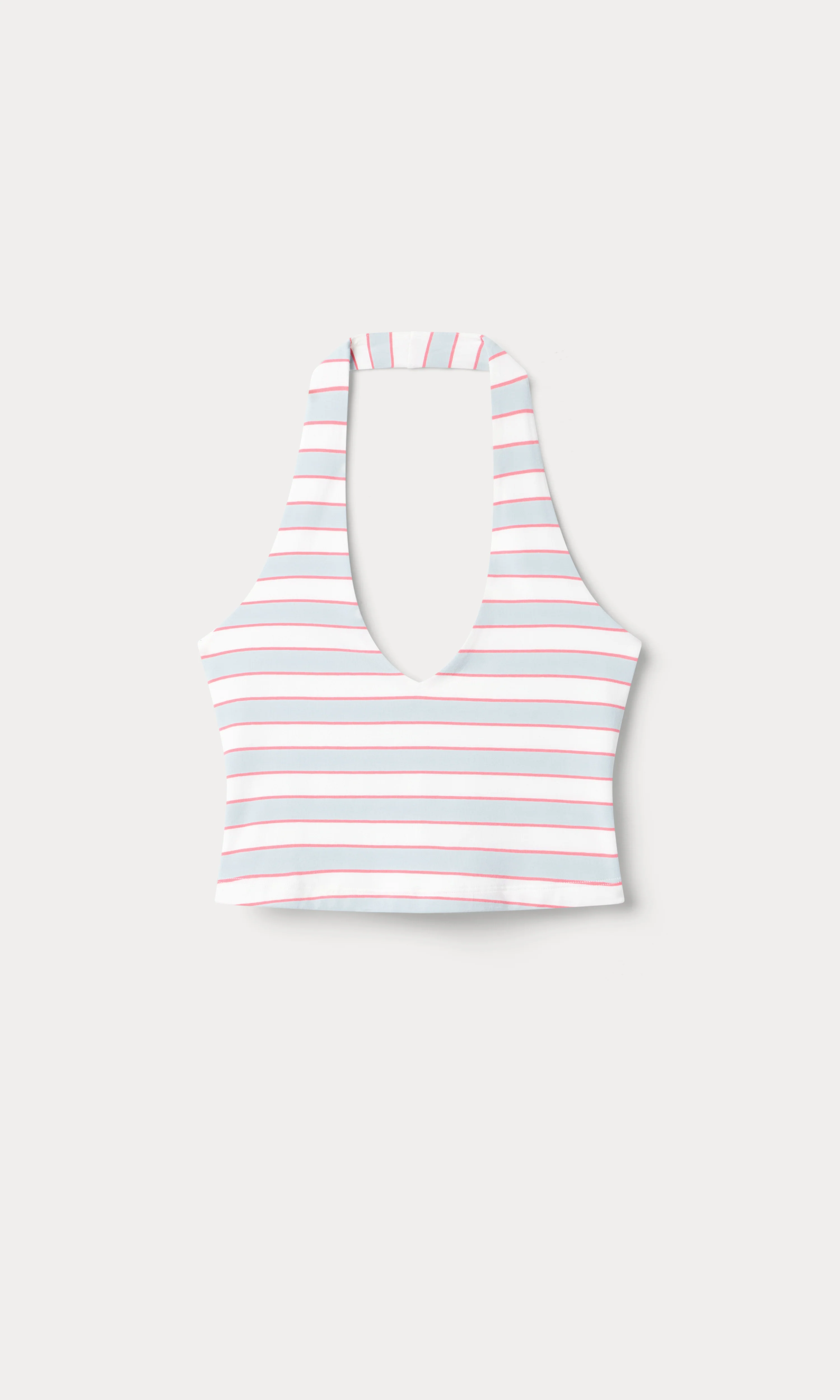 SUPER STRETCH HALTER TANK | SKY STRIPE - Image 5