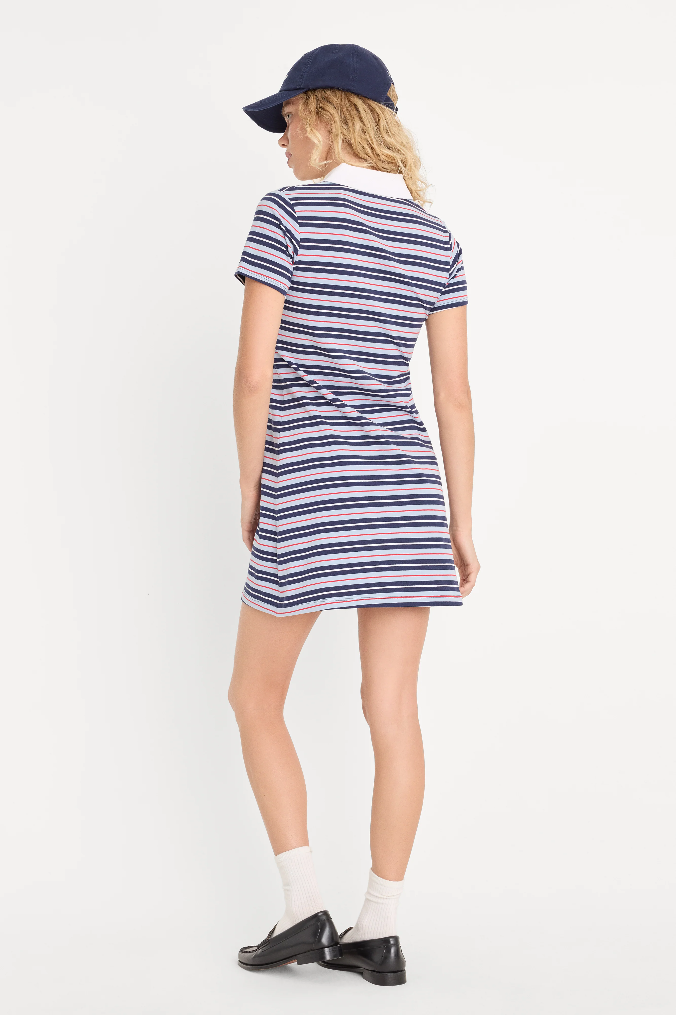 THE LEAGUE DRESS | AMERICANA HORIZONTAL STRIPE - Image 4