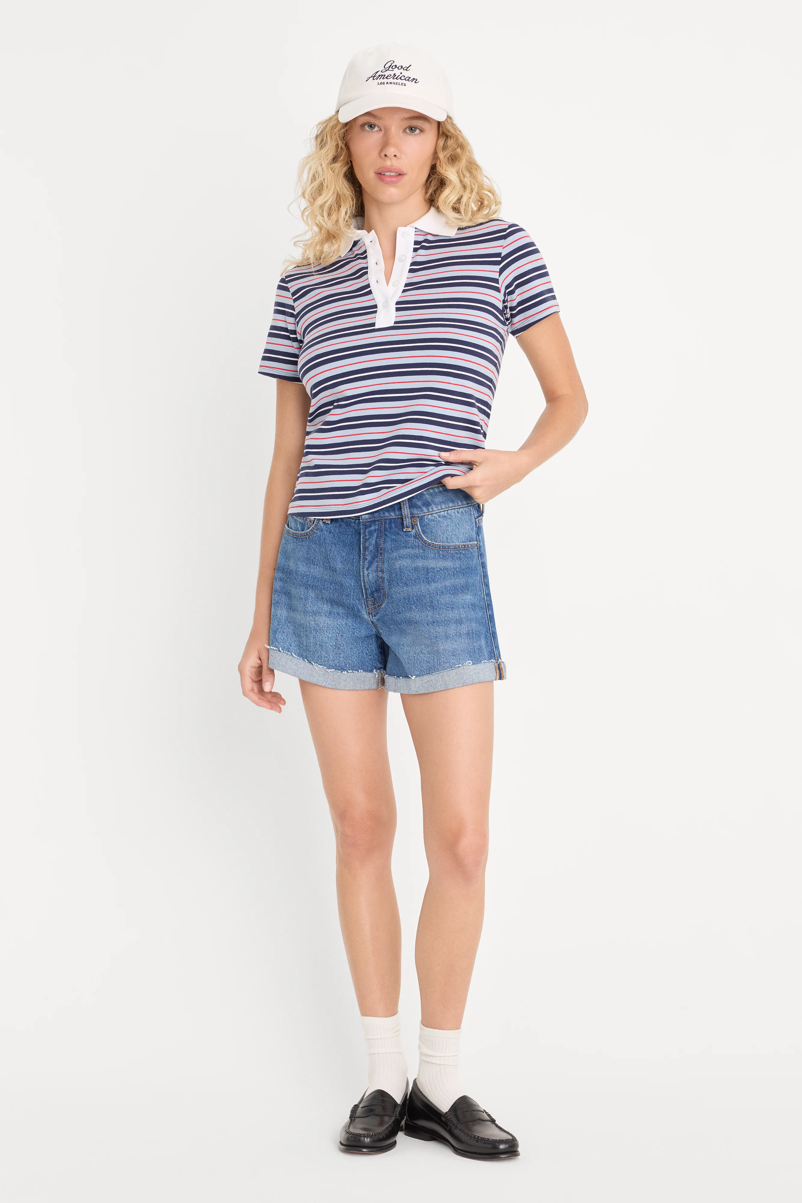 THE EASY POLO | AMERICANA HORIZONTAL STRIPE - Image 4