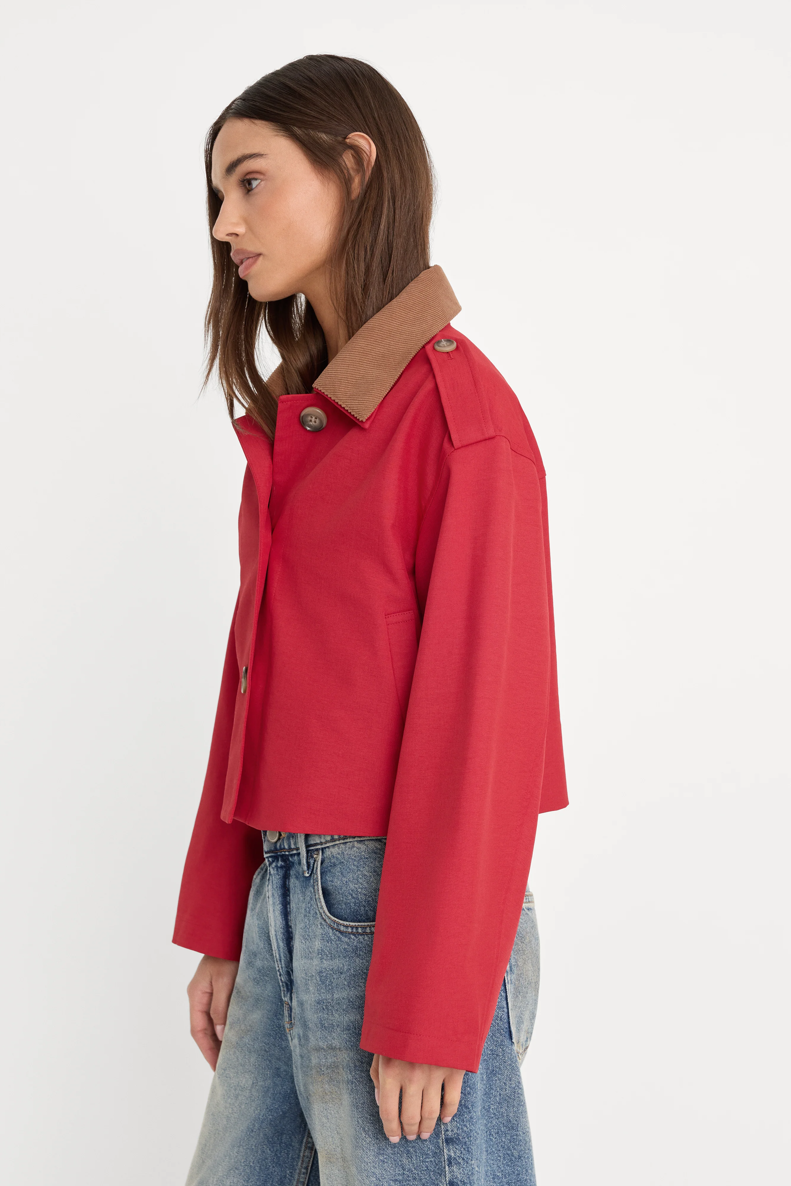 THE SWING JACKET | LIPSTICK - Image 3