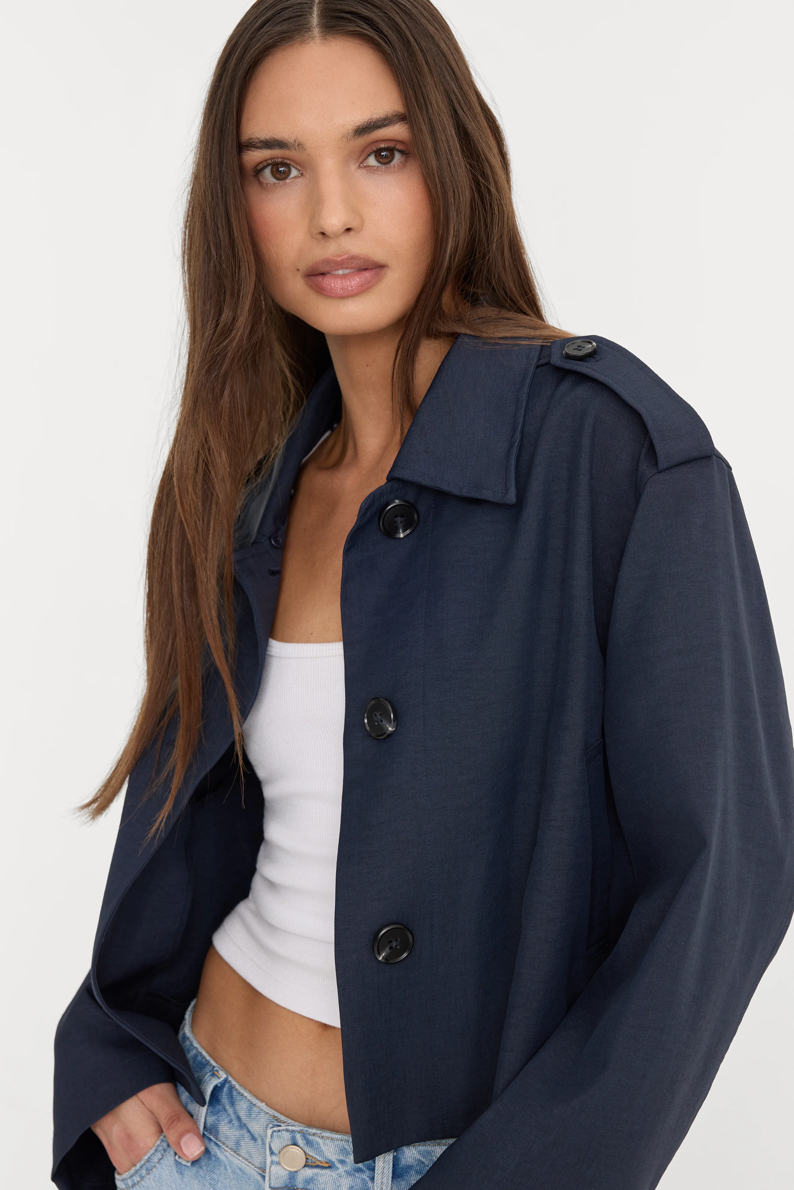 THE SWING JACKET | NEW NAVY - Image 2