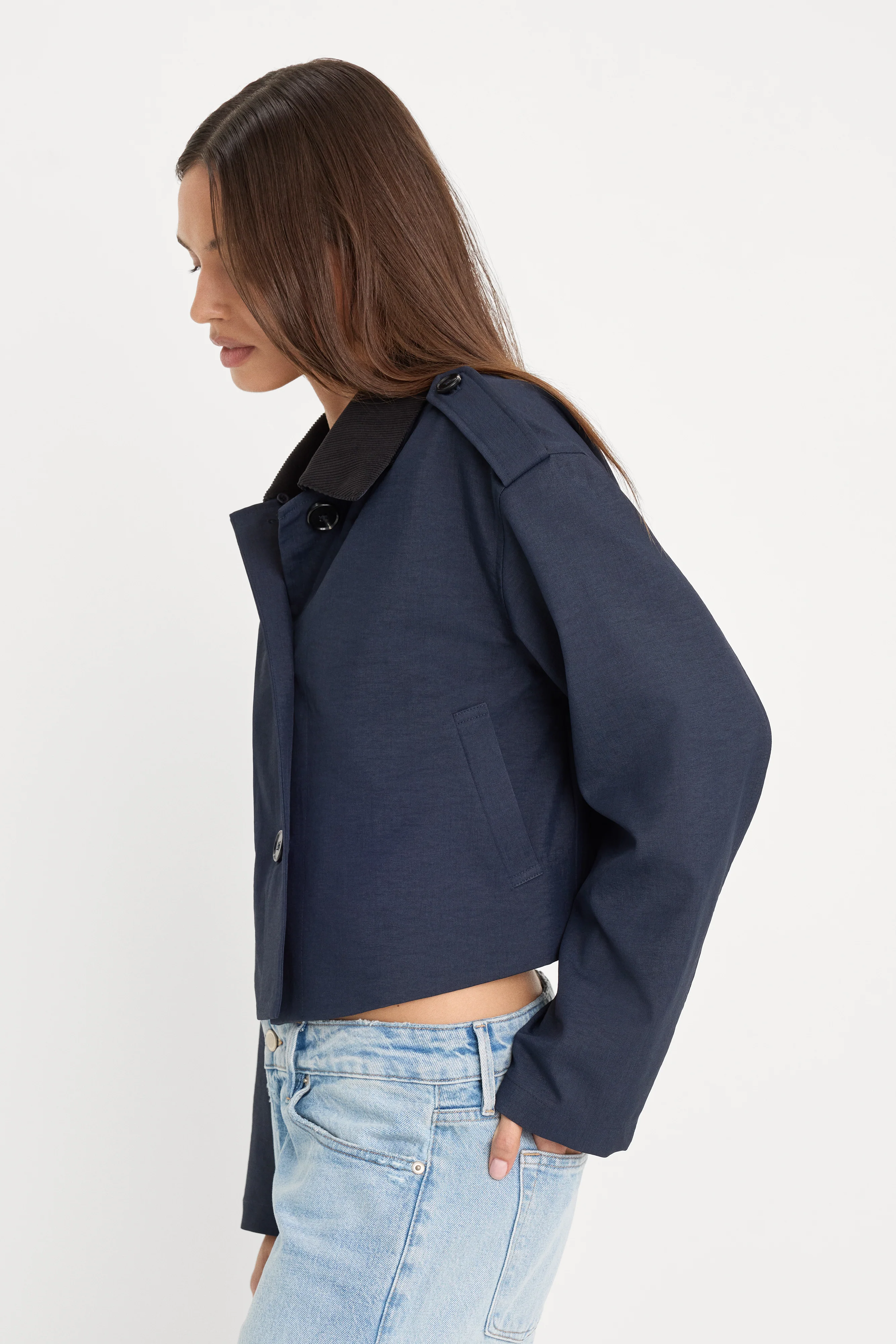 THE SWING JACKET | NEW NAVY - Image 4